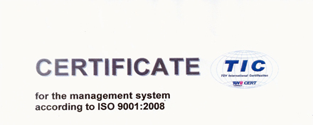 Our quality certificates
