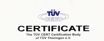 Our quality certificates