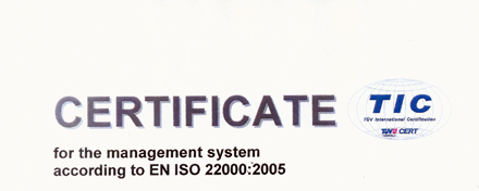 Aldığımız Kalite Belgeleri